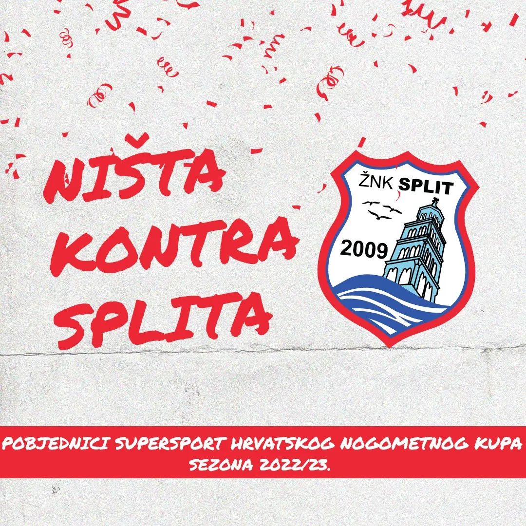 Nogometašice Splita osvojile osvojile Kup Hrvatske