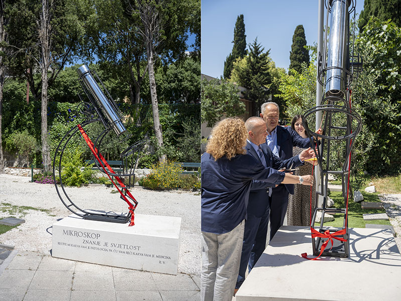 KBC Split: Otvaranje umjetničke skulpture ‘Mikroskop’ i prelazak na potpuno digitalnu patohistološku dijagnostiku