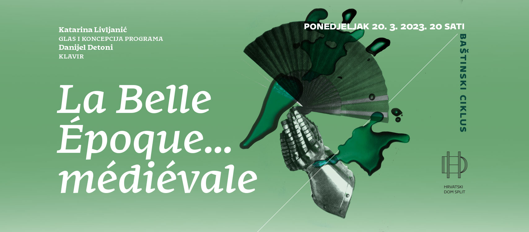 Koncert Katarine Livljanić i Danijela Detonia u Hrvatskom domu Split