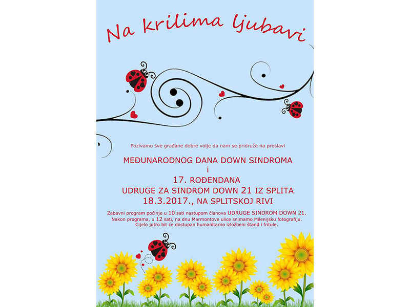 Obilježavanje Međunarodnog dana sindroma Down