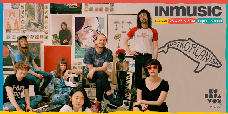 Indie pop senzacija Superorganism premijerno u Hrvatskoj na INmusic festivalu #13!