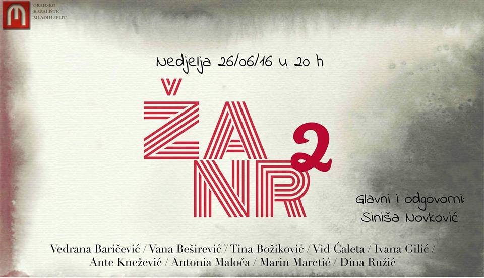 Završni sat dramskog studija GKM Split: Žanr 2