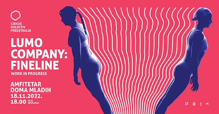 FINELINE  – izvedba rada u nastajanju finske skupine suvremenog cirkusa LUMO COMPANY u Amfiteatru Doma mladih