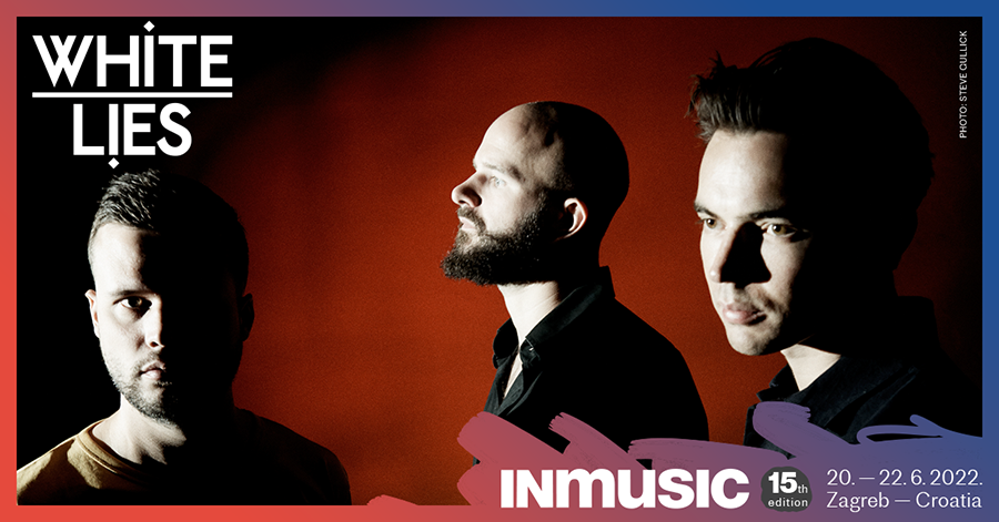 White Lies se pridružuju programu jubilarnog INmusic festivala #15 u lipnju 2022.!
