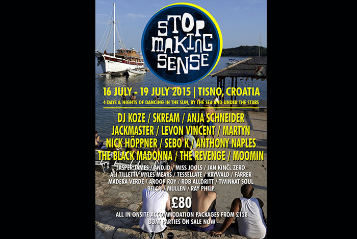 DJ Koze, The Black Madonna i Moomin dolaze na Stop Making Sense festival u Tisno
