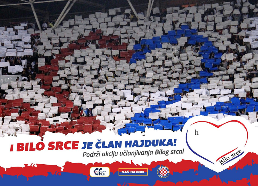 Priključi se akciji „I bilo srce je član Hajduka“
