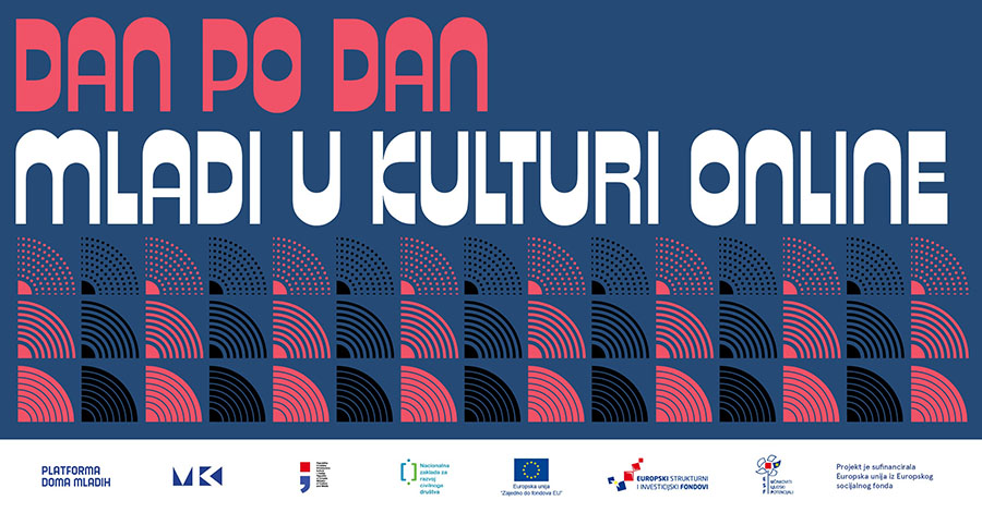 Počinju nove online radionice za mlade u sklopu projekta Dan po dan – mladi u kulturi online