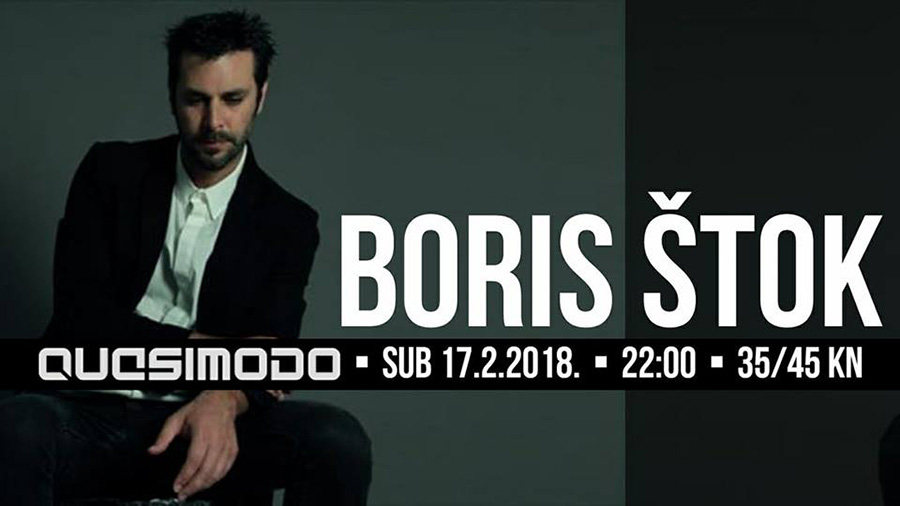 Boris Štok gostuje u klubu Quasimodo