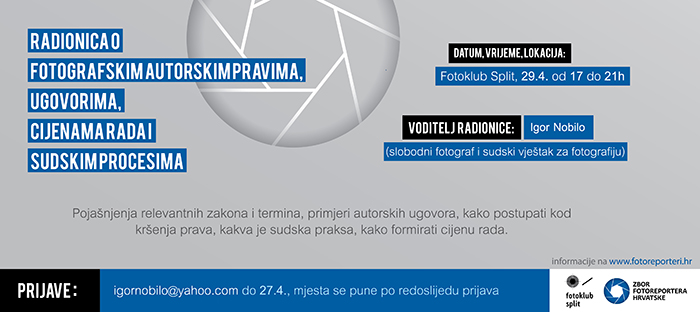 Radionica o fotografskim autorskim pravima