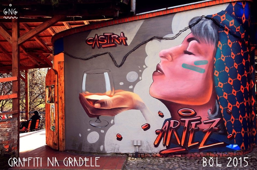 Graffiti na Gradele i ove godine u Bolu