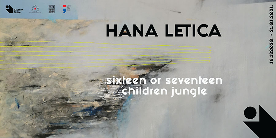 Izložba slika „Sixteen or seventeen children jungle“ Hane Letice u Galeriji Škola