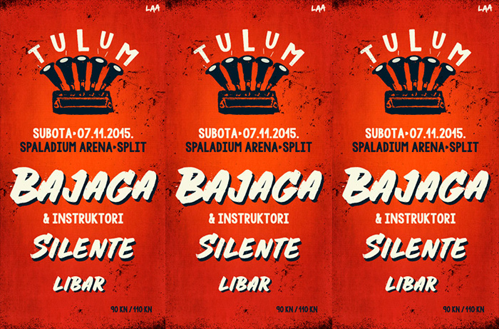 Bajaga i Instruktori, Silente i Libar na Tulumu u Spaladium Areni