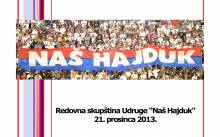 Udruga Naš Hajduk usvojila izvještaj i priprema kupnju dionica