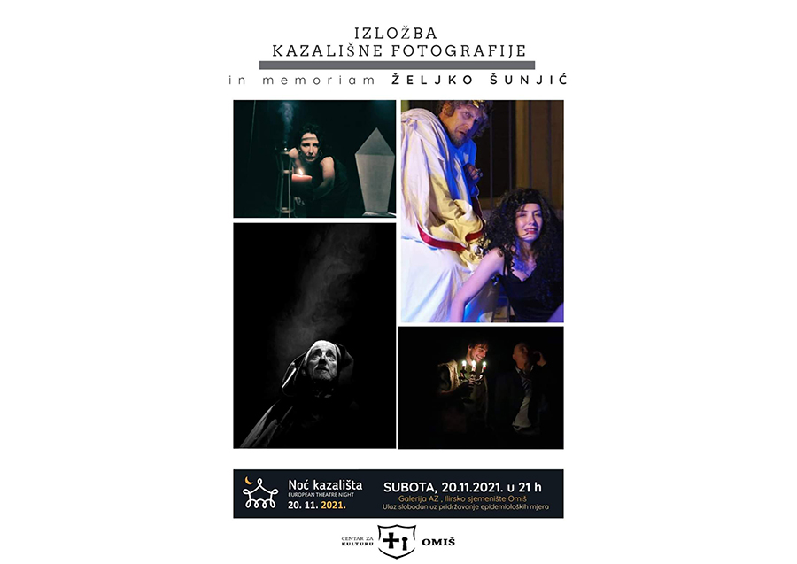 Izložba pok. Željka Šunjića: Kazališne fotografije