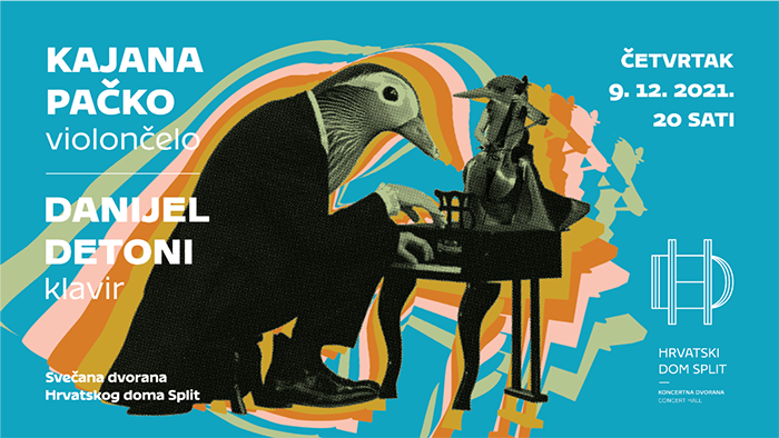 Koncert Kajane Pačko i Danijela Detononija u Hrvatskom domu Split