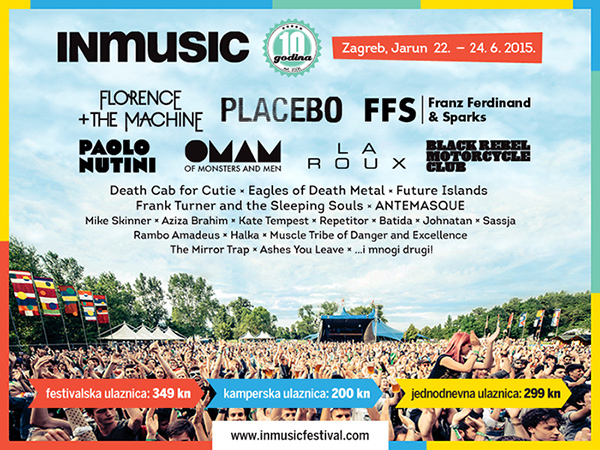 INmusic objavio nastup izvođača po danima i pustio dnevne ulaznice u prodaju!