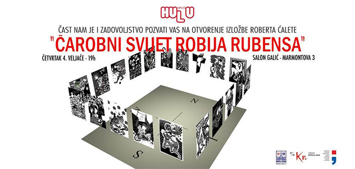 ‘Čarobni svijet Robija Rubensa” u Salonu Galić