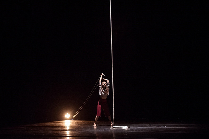 CIRKUS KOLEKTIV: Izvedbu rada u nastajanju talijanske cirkuske umjetnice Clare Larcher