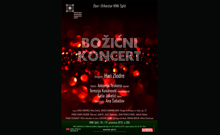 Božićni koncert Zbora i Orkestra HNK Split