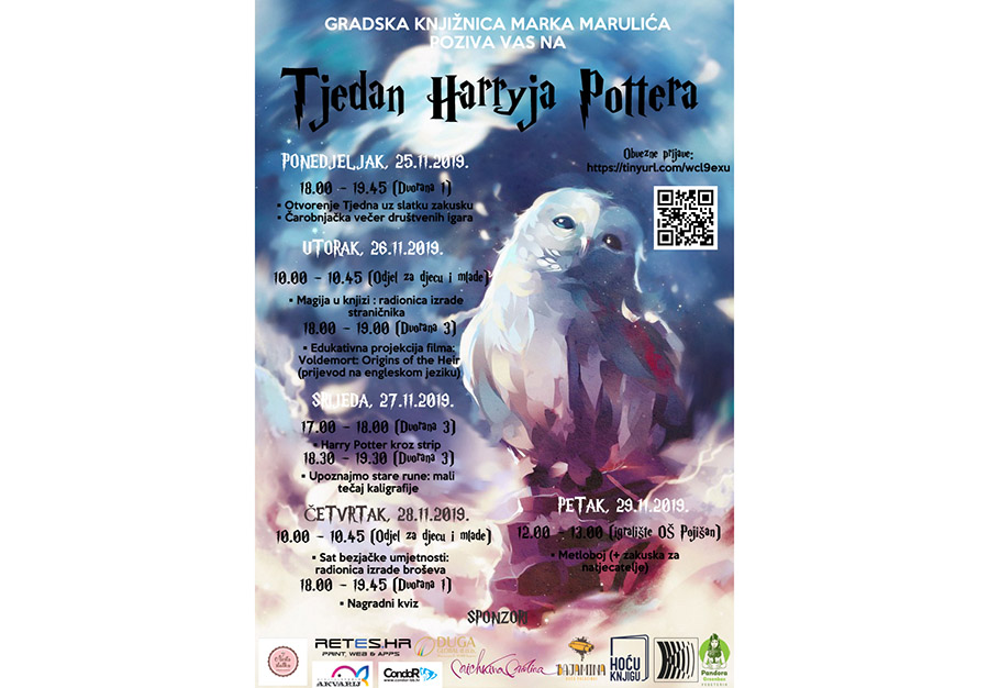 Tjedan Harryja Pottera u GKMM Split