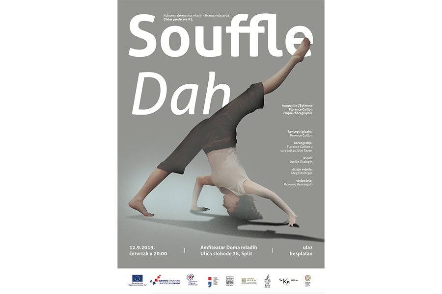 Predstava suvremenog cirkusa “Souffle” u Domu mladih