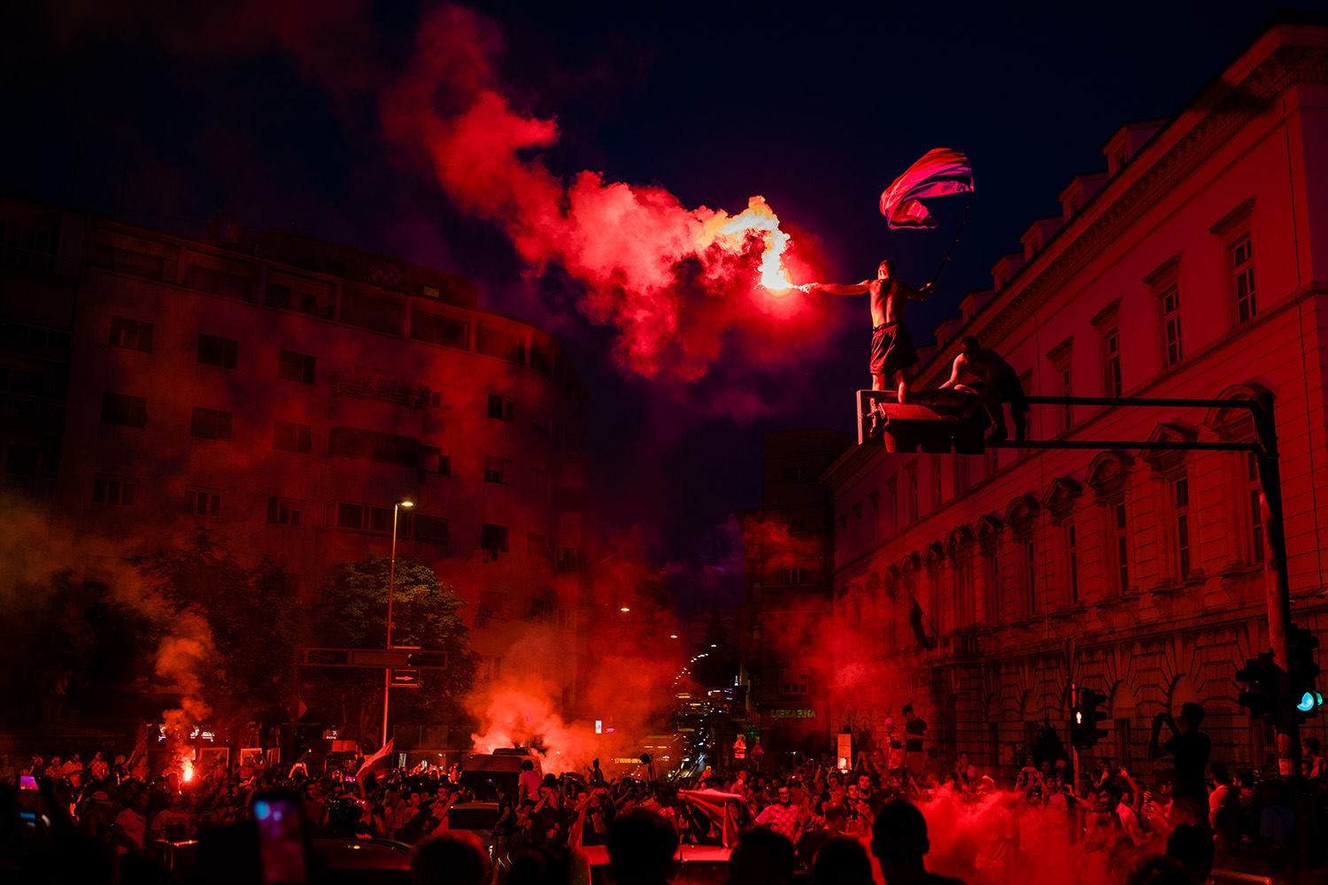 Doček Vatrenih na Rivi