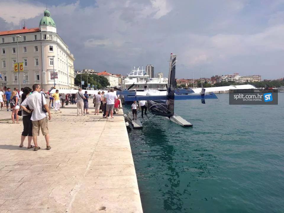 Hidroavion nakon 70 godina opet u gradskoj luci