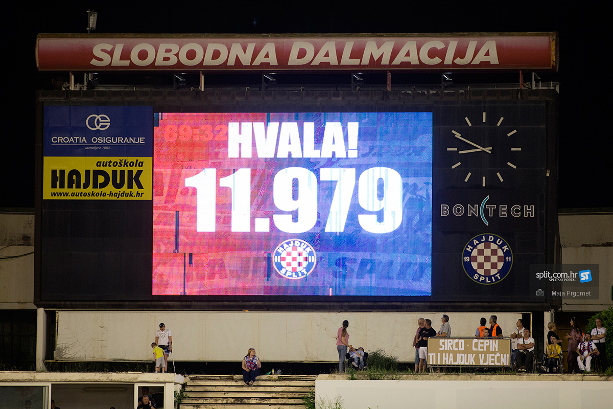 Oboren rekord na Poljudu