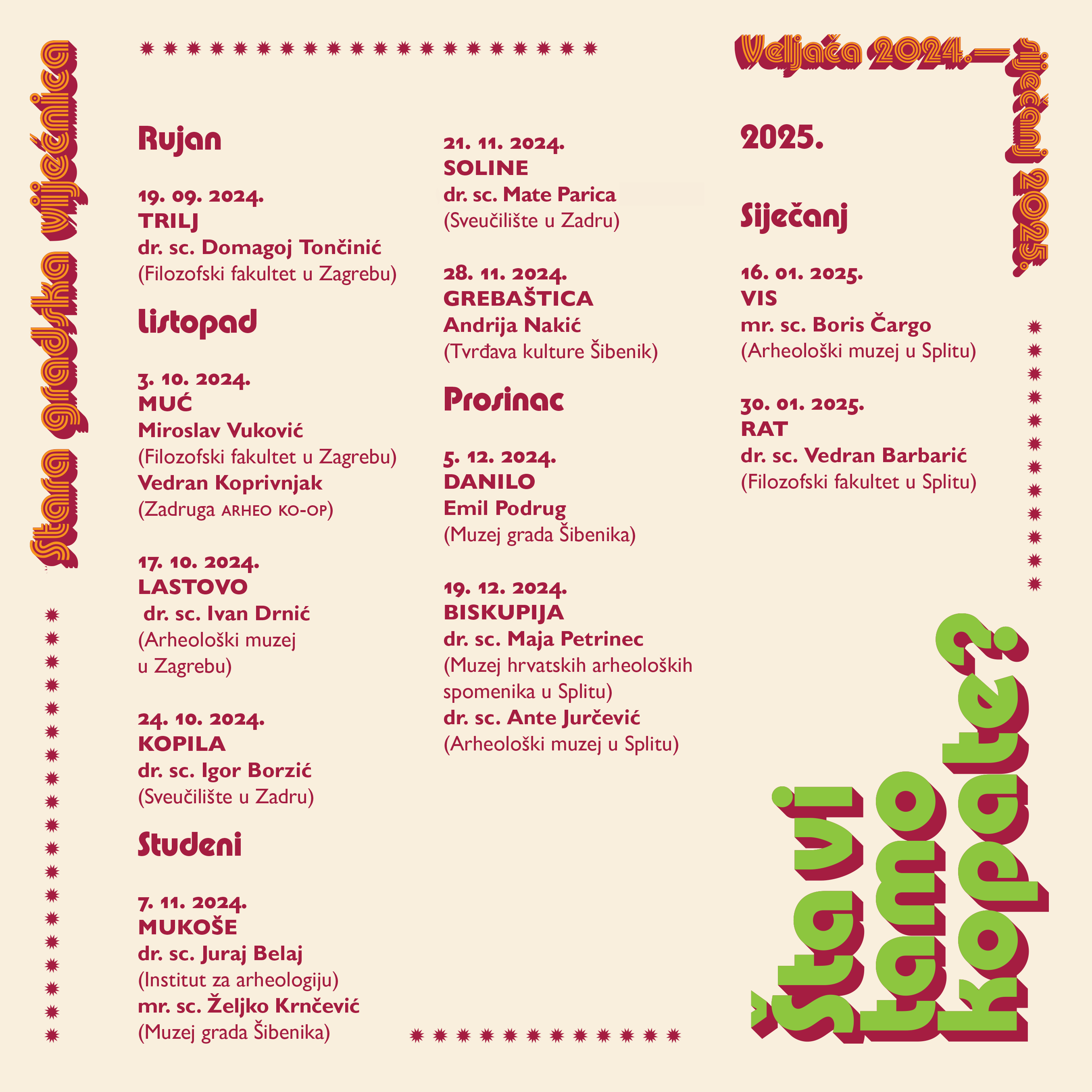 Šta vi tamo kopate? – vraćaju se popularna arheološka predavanja!