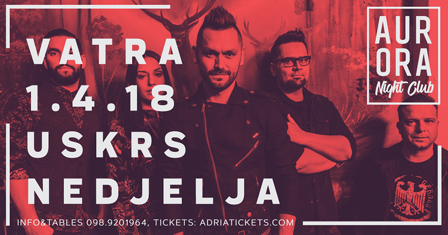 Vatra u Aurori 1.travnja 2018.