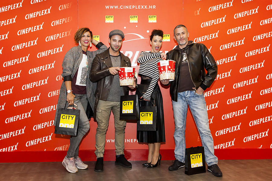 Poznati Splićani premijerno uživali u najnovijim tehnologijama Cineplexx kina