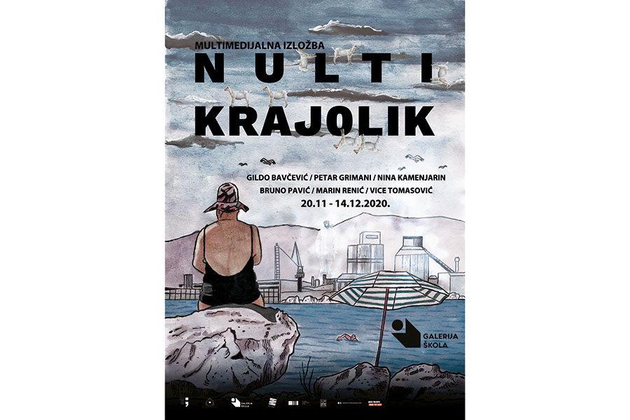 Multimedijalna izložba sedam splitskih umjetnika u Galeriji Škola