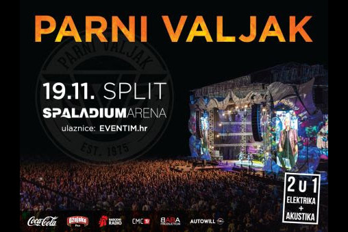 PARNI VALJAK na prvom mjestu !