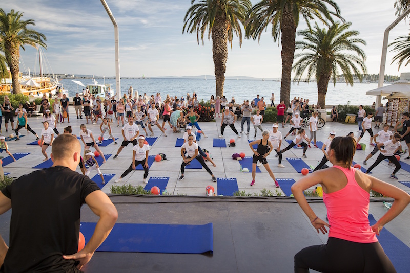 Split ove subote vježba uz aktivnu Hrvatsku na Rivi