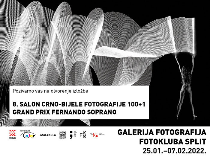 “8. salon crno-bijele fotografije 100+1” u Fotoklubu Split