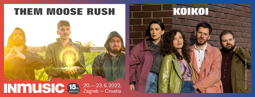 Them Moose Rush i KOIKOI nova pojačanja INmusic festivala #15!