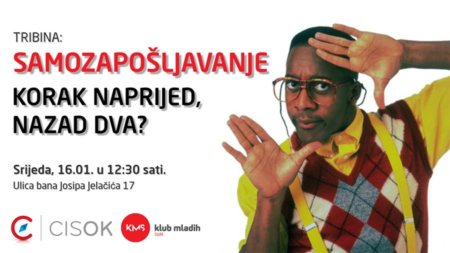 Tribina: Samozapošljavanje – korak naprijed, natrag dva?