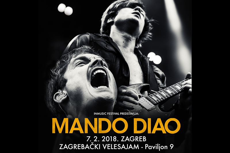 Mando Diao zagrebačkim koncertom započinje turneju