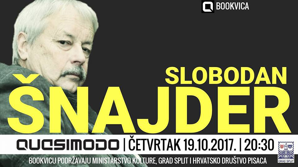 10. sezonu Bookvice otvara Slobodan Šnajder