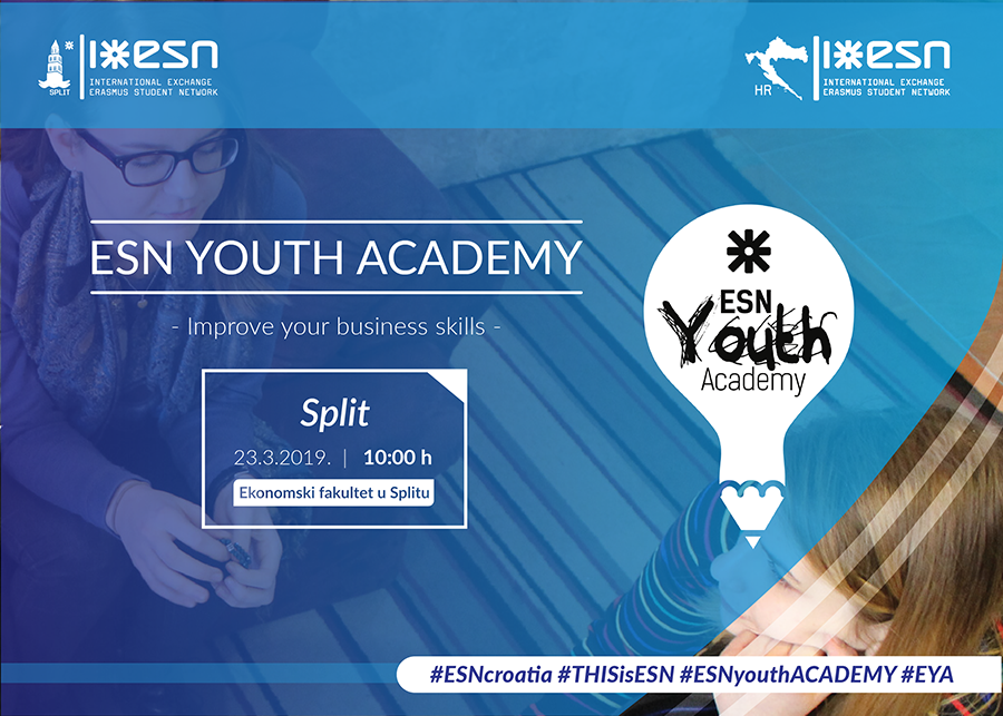 Razvij poslovne vještine uz ESN Youth Academy radionice za studente i mlade
