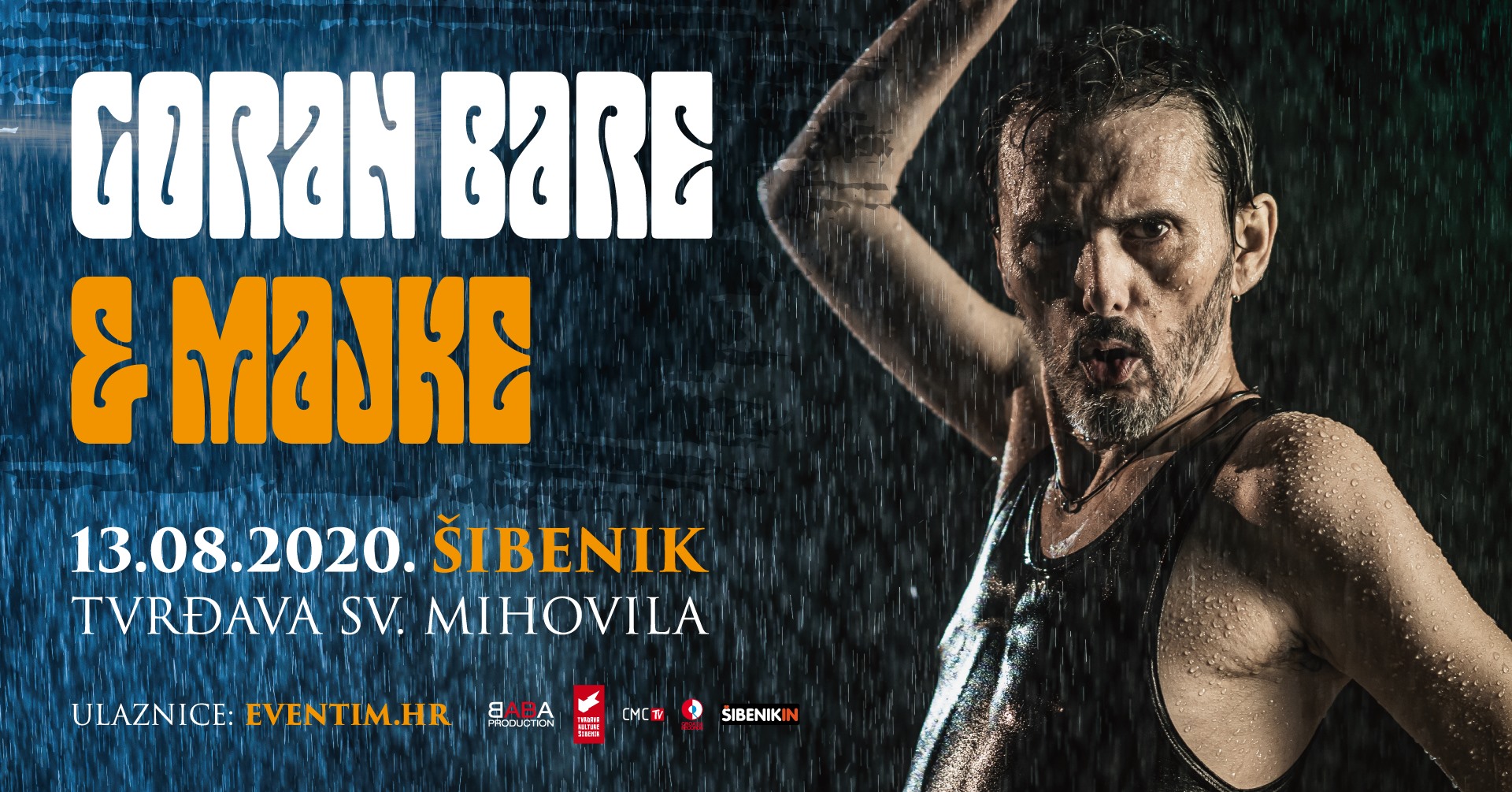 U Šibenik na Tvrđavu sv. Mihovila dolaze i Goran Bare & Majke