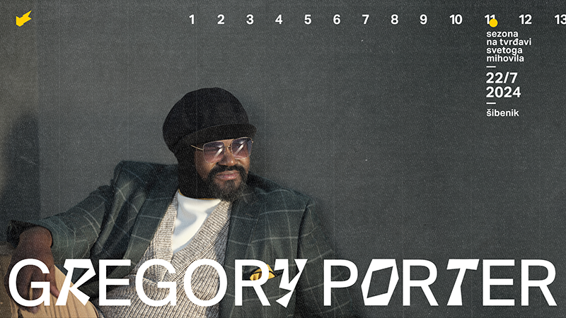 Gregory Porter u srpnju na šibenskoj Tvrđavi sv. Mihovila