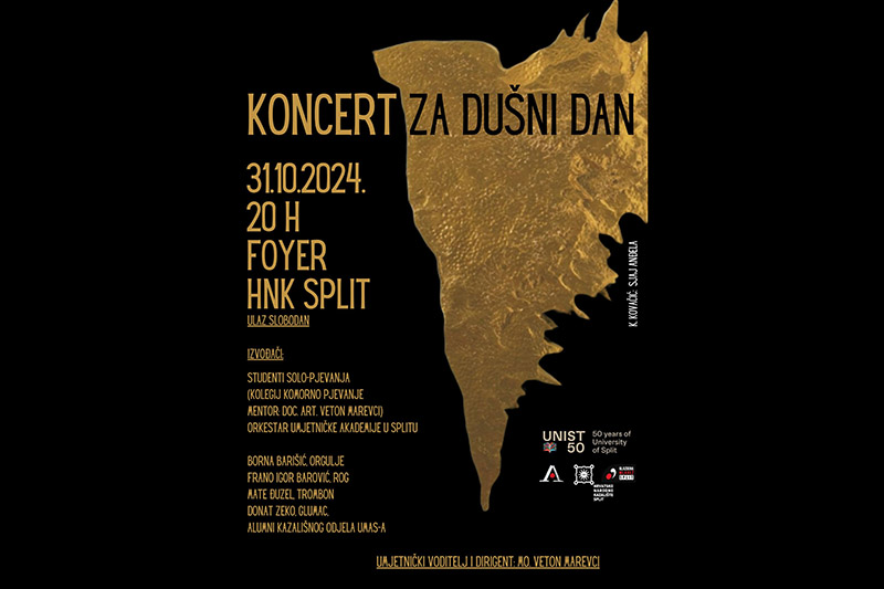 Koncert za Dušni dan u Foyeru HNK Split