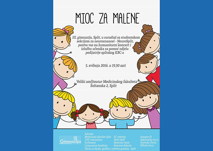 Podržite humanitarnu akciju „MIOC ZA MALENE”