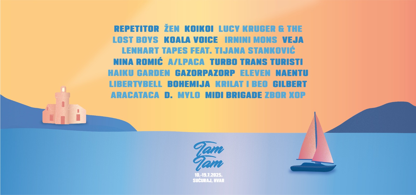 Sutra starta 13. TAM TAM Music Festival