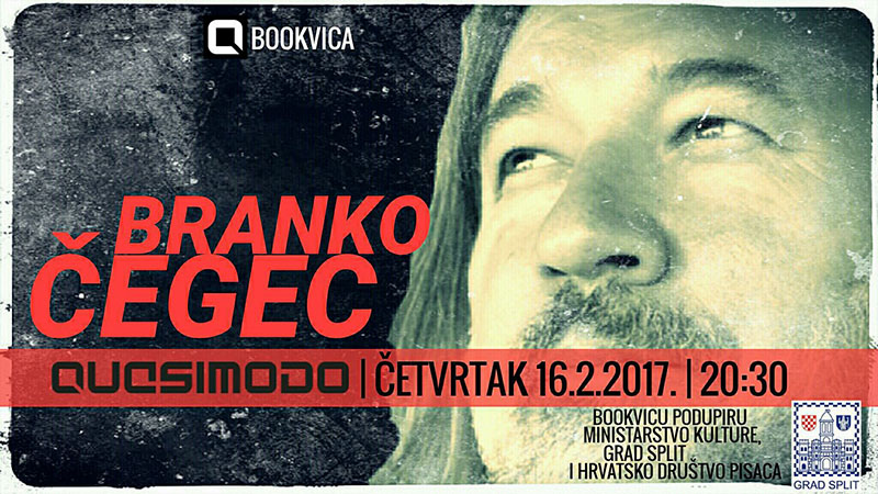 U Bookvici gostuje Branko Čegec