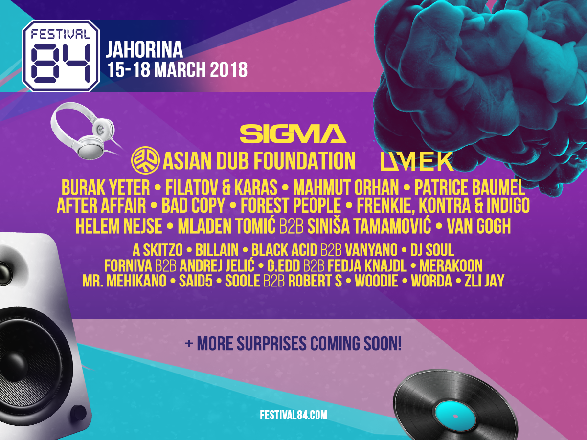 Festival 84 predstavio olimpijsku postavu izvođača za maratonske partyje na Jahorini!