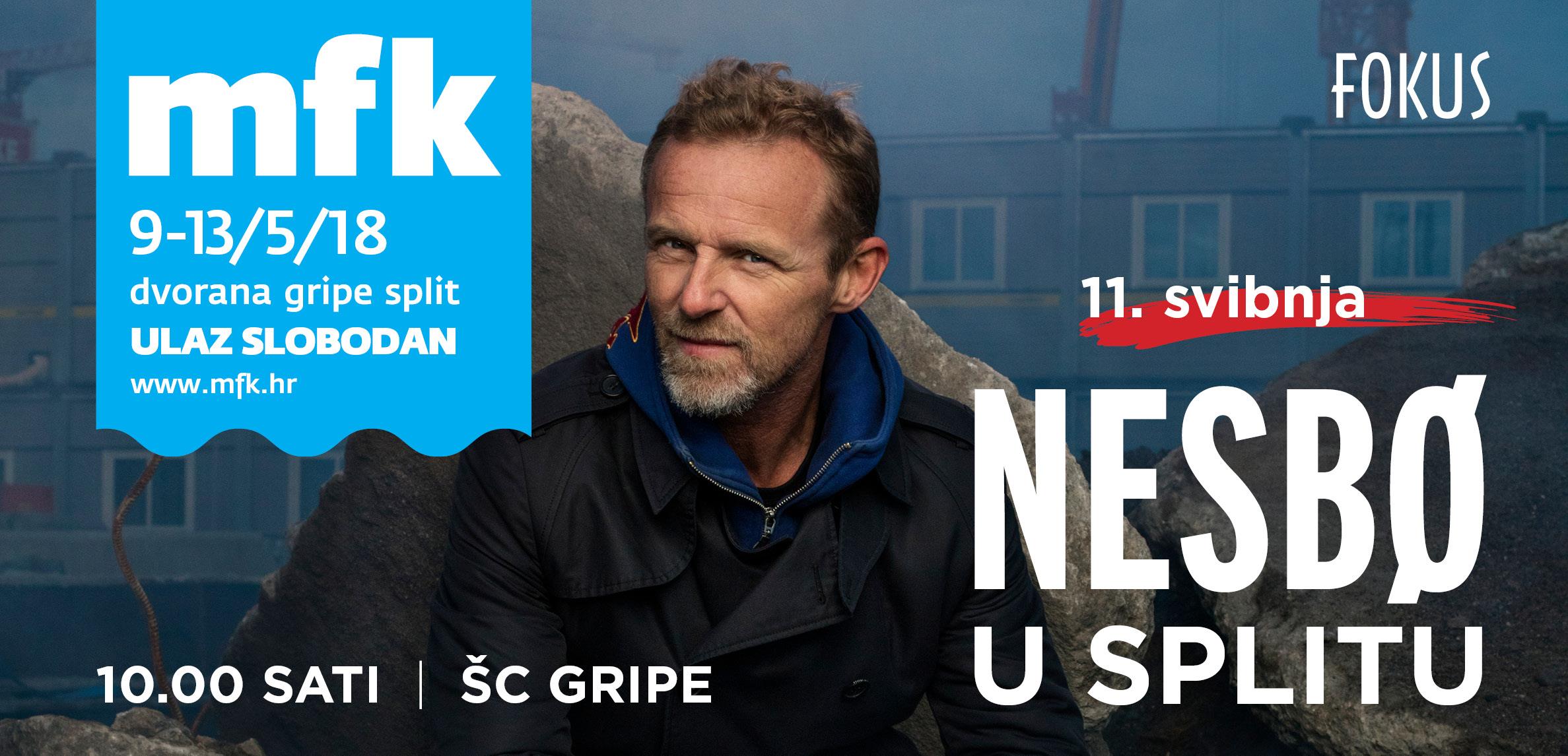 Jo Nesbø stiže u Split