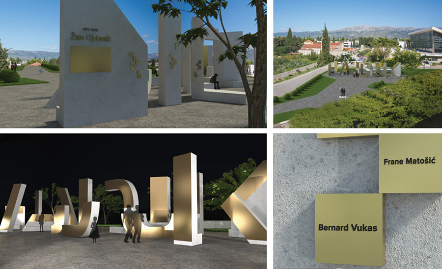 Autori pobjedničkog rješenja za tematski park kod Poljuda su Ozana Ursić i Vedran Kasap