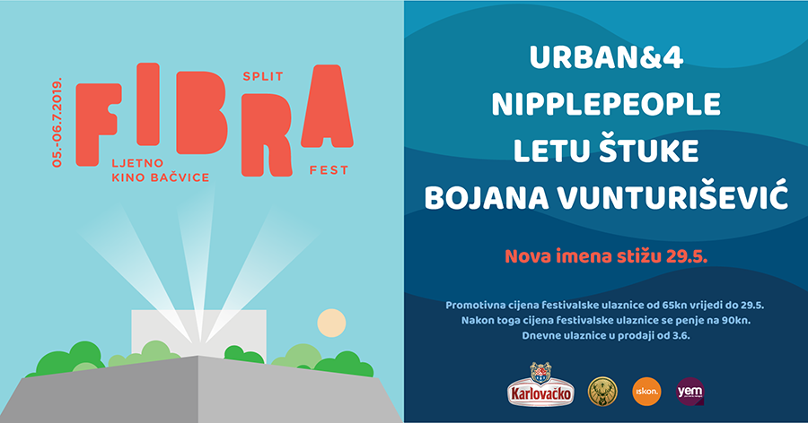 Fibra vas hvata u srpnju u Ljetnom kinu Bačvice!